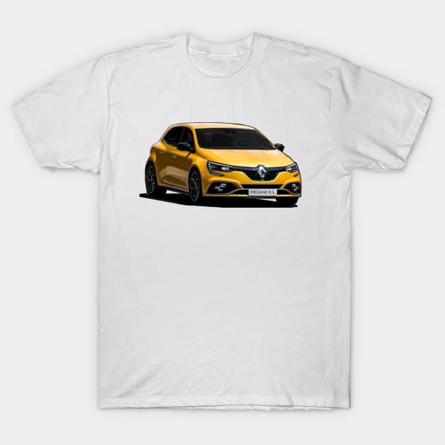Renault Megane RS T-Shirt by Woreth